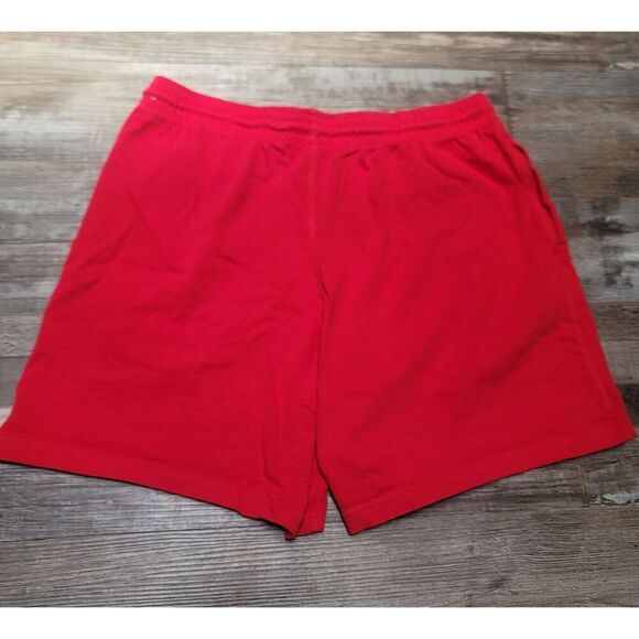 Men’s Nike Large Sweat Shorts Red Size L - Picture 3 of 7